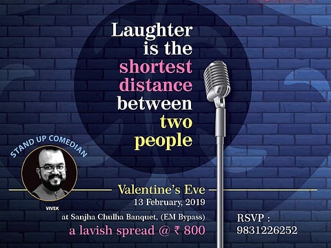 Catch stand-up comedian Vivek at the Sanjha Chulha this Wednesday