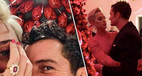 Katy Perry and Orlando Bloom