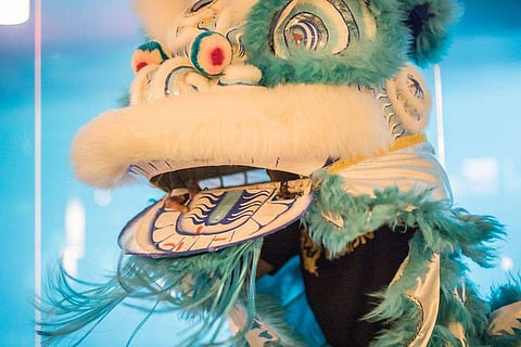 Celebrate the beginning of Chinese New Year with Lion Dance at Yauatcha today 