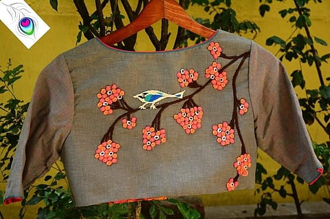 Kasturi Guha hand-crafted blouse