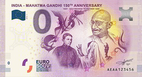 Gandhi Zero Euro 1 Promise to Mother 1888