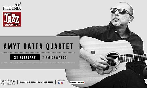 Amyt Datta Quartet to perfrom live at Phoenix Bar tomorrow