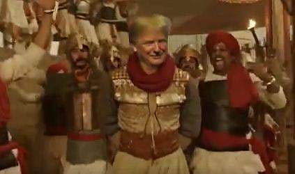 Donald Trump in the video