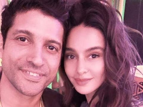 Farhan Akhtar and Shibani Dandekar
