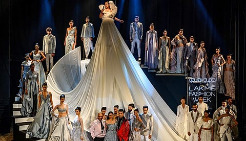 The opening show by Gaurav Gupta