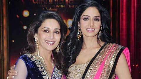 Madhuri Dixit and Sridevi