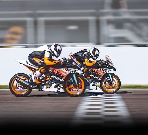 KTM track day in Coimbatore 