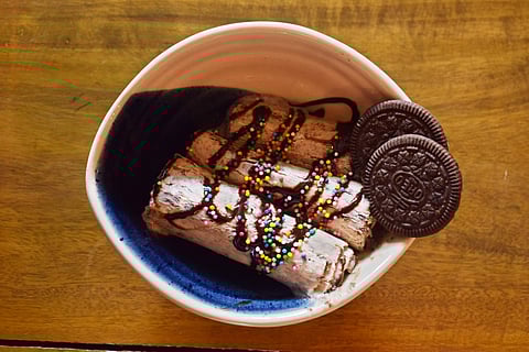 Ice cream roll