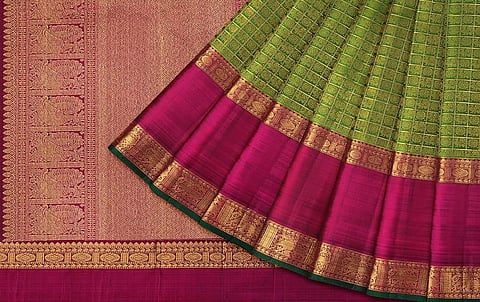 Kanjeevaram silk saris