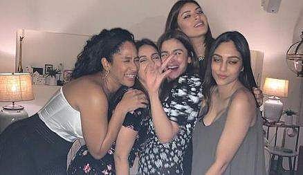 Masaba shared this adorable picture from the party on Instagram