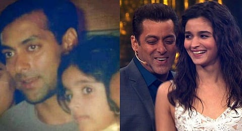 Salman Khan with Alia Bhatt