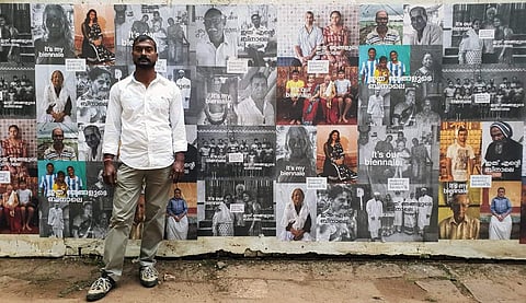 Bapi Das at the Kochi-Muziris Biennale