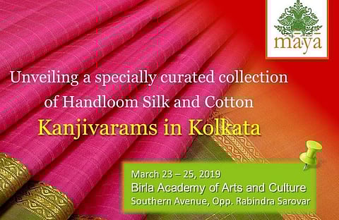 Catch the Kanjivaram exhibition tomorrow
