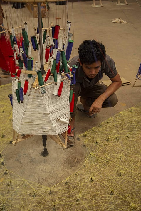 Scenes from the Student's Biennale at the Kochi-Muziris Biennale 2018. All images courtesy Kochi Biennale Foundation.