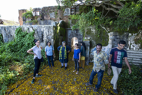 Scenes from the Student's Biennale at the Kochi-Muziris Biennale 2018. All images courtesy Kochi Biennale Foundation.