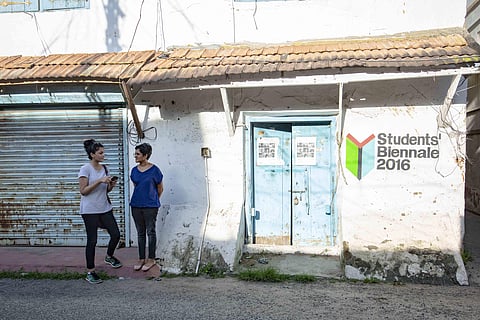 Scenes from the Student's Biennale at the Kochi-Muziris Biennale 2018. All images courtesy Kochi Biennale Foundation.