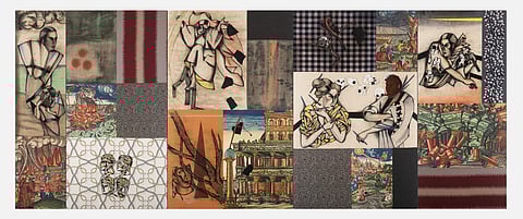 Anju Dodiya's 'Rehearsal for an Apocalypse'. All images courtesy Kochi Biennale Foundation.