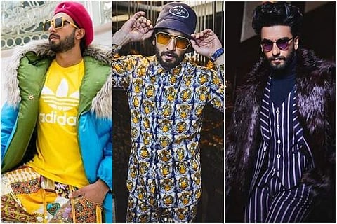 Ranveer Singh is turning out to be Bollywood's newest fashion icon with all kinds of different elements in his wardrobe.