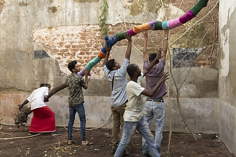 Scenes from the Student's Biennale at the Kochi-Muziris Biennale 2018. All images courtesy Kochi Biennale Foundation.
