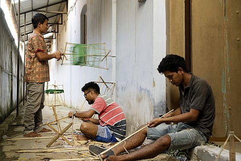 Scenes from the Student's Biennale at the Kochi-Muziris Biennale 2018. All images courtesy Kochi Biennale Foundation.