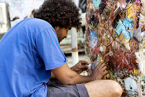 Scenes from the Student's Biennale at the Kochi-Muziris Biennale 2018. All images courtesy Kochi Biennale Foundation.