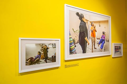 Works by Sunil Gupta and Charan Singh at the Biennale. All images courtesy Kochi Biennale Foundation.
