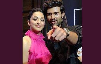 Kiara with Vijay Deverakonda