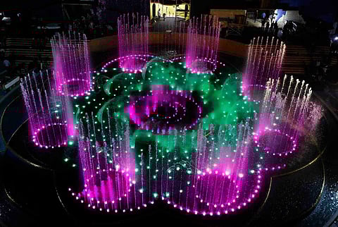 The musical fountain set to be at Akash Ambani Shloka Mehta's wedding celebrations