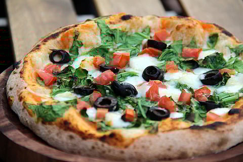 Spinach and Feta Pizza