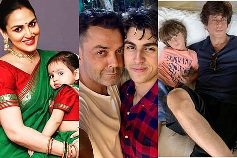 See pictures: Unseen pictures of Bollywood celebrities with their kids