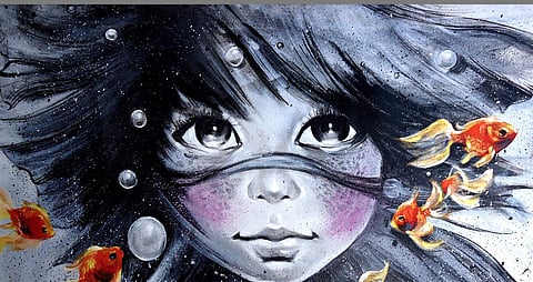 Summer collection of Art by Anaha is characterised by realistic abstract art