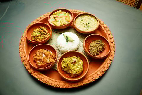 Vorta Thali at Durbari, Swissotel, Kolkata