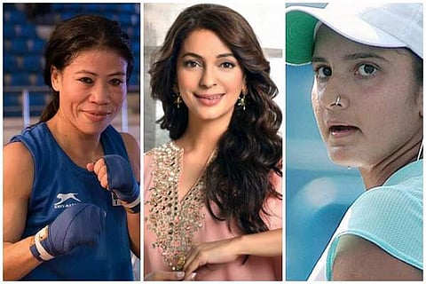 Mary Kom, Juhi Chawla, Sania Mirza