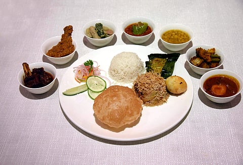 The Bengali Platter at The Park Hyderabad