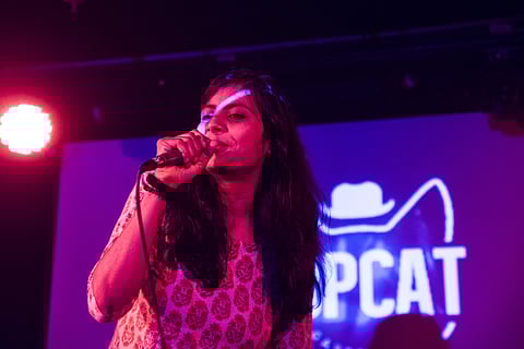 M C Manpreet Kaur (pic credit: Margum Ali)