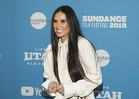 File photo: Demi Moore. (Photo by Danny Moloshok/Invision/AP)