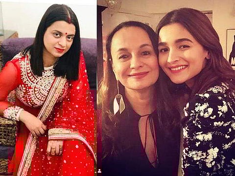 Rangoli Chandel, Soni Razdan and Alia Bhatt