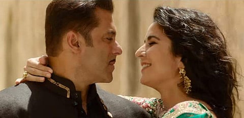Salman Khan and Katrina Kaif in a still