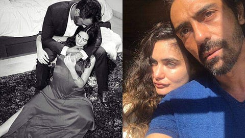 Arjun Rampal with girlfriend Gabriella Demetriades 