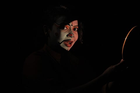 A scene from the play