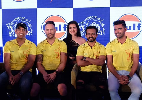 Paloma with the CSK team