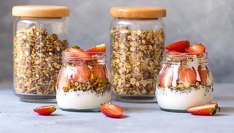 Granola jars