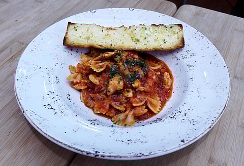 Arrabiatta at Cafe Siciliano