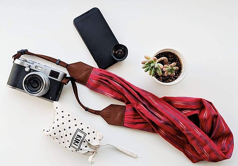 Customised camera straps from brand Kiki