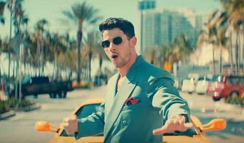 Nick Jonas in The Jonas Brothers' Cool video
