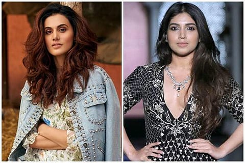 Taapsee and Bhumi