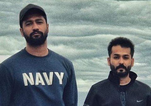 Uri director Aditya Dhar with Vicky Kaushal