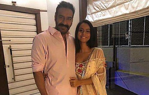 Ajay Devgn with daughter Nysa Devgn