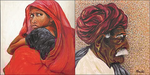 A few pieces from the show