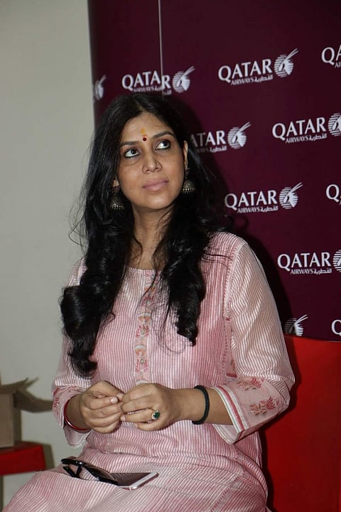 Mumbai: Actress Sakshi Tanwar celebrates Mother's Day with underprivileged children at Smile NGO, in Mumbai on May 9, 2019. (Photo: IANS)